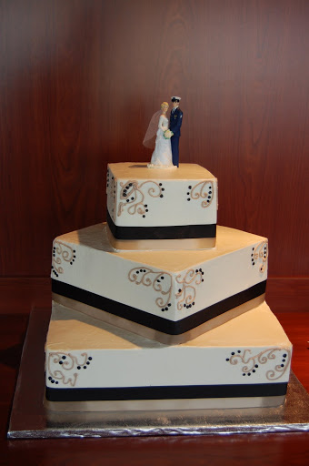 Coastguard wedding cake topper