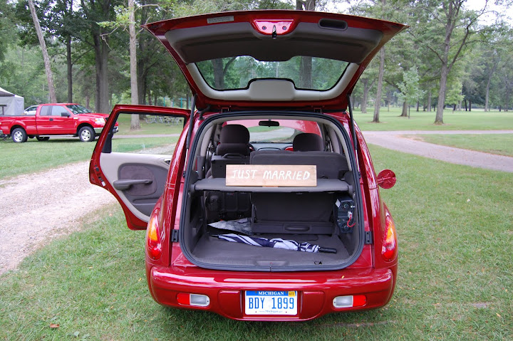 Electric car to drive to wedding