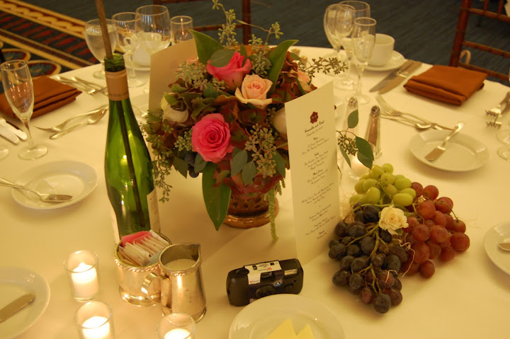 Dearborn Inn wedding wine theme