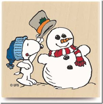 snoopy & the snowman