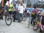 Before the push off of Dublin City Cycle 07