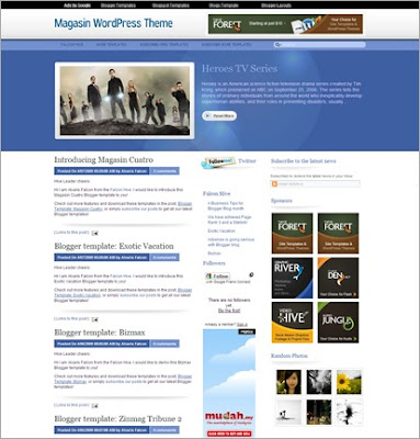 Foto 0 en  - Free Templates Blogger FalconHive