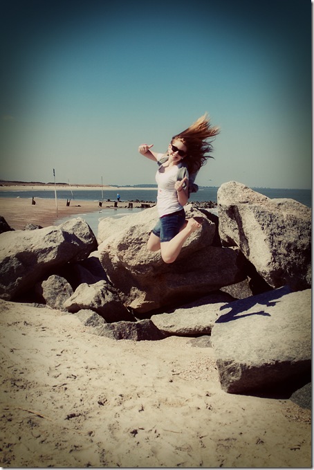 beach jump