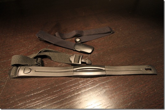 Comparison of heart rate straps