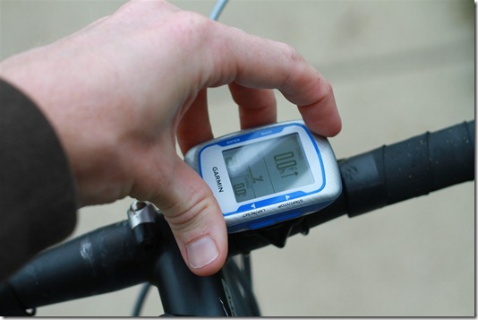 Edge 500 mount system on road bike