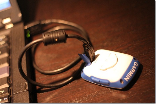 Edge 500 Downloading Data via USB