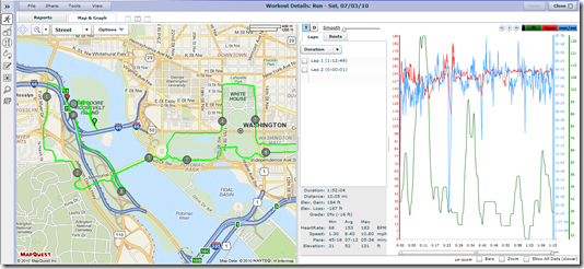 Training Peaks Map View