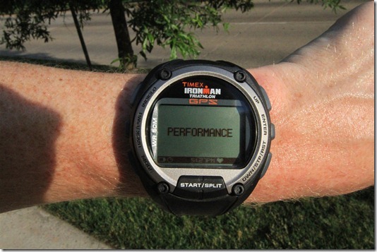 Timex Global Trainer Performance Mode