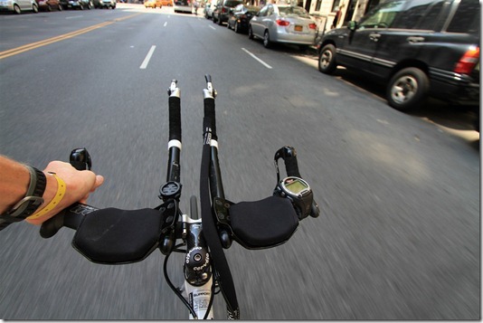 Timex Global Trainer while Cycling