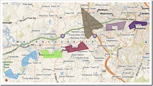 Boston Marathon Geofences