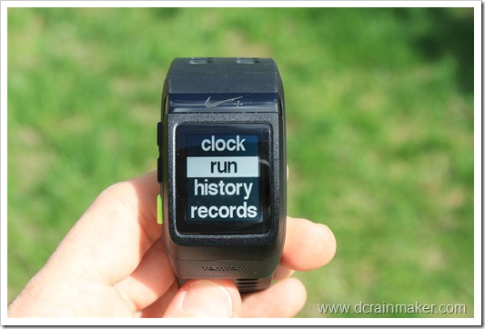 Nike+ GPS Sportwatch Start Run Nike+ GPS Sportwatch Start Run