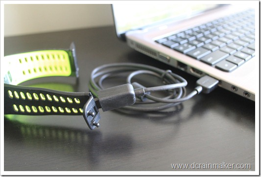 Nike+ GPS Sportwatch USB wristband charging Nike+ GPS Sportwatch USB wristband charging