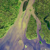 Delta del río Hugli, en India