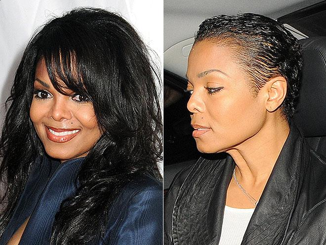 Janet Jackson’s pixie haircut 2011