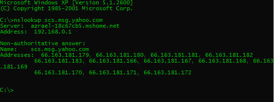 Yahoo Servers