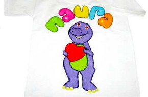Kaos Flanel: Barney with Love