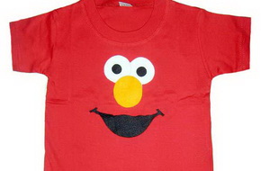 Kaos Flanel: Elmo