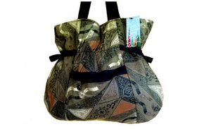 Tas Batik: Hijau Tali Pita