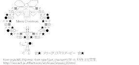 メリークリスマスヌーピー