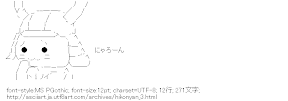 [AA]ひこにゃん