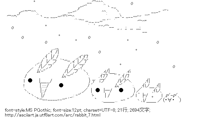 兎,卯年,子年,鼠,餅