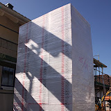 Hausbau - Kellertreppe und Estrichd&auml;mmung