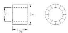 Permanent-magnet step-motor magnet dimensions.