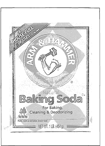A bo.x of baking soda. Baking soda is a cheap and effective bum rate modifier.