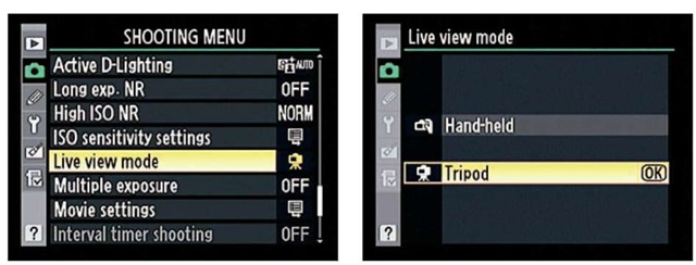 The main difference between the two Live View modes has to do with autofocusing.