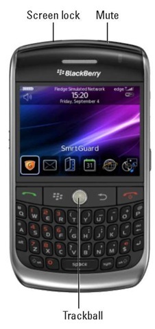 BlackBerry Curve 8900.