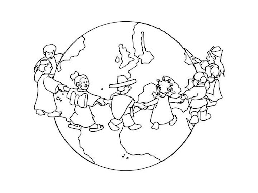 Peace in the world - free coloring pages | Coloring Pages