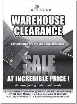 twinhead-warehouse-sale