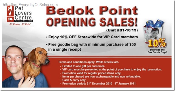 Pets_Lover_Ctre_Bedok_Pt_Opening_Sale