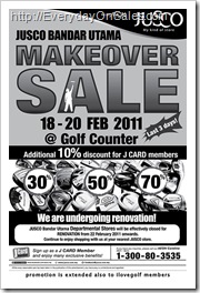 Jusco-Make-Over-Golf-Sales