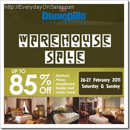2011-Dunlopillo-Malaysia-Warehouse-Sale