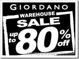Giordano-Warehouse-Sale
