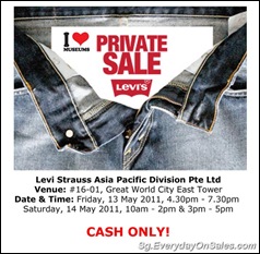 Levis-Private-Singapore-Sales-Singapore-Warehouse-Promotion-Sales