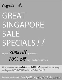 Agnes-B-Great-Singapore-Sales-Singapore-Warehouse-Promotion-Sales