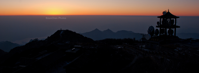 玉皇顶日落©JunChen