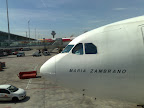 Salida del aeropuerto de Barajas en Madrid