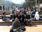 Con los estudiantes de la Universidad Jorge Tadeo Lozano