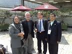 Con el Dr. Jorge Uribe Roldan, Decano de Relaciones Internacionales de la Universidad Jorge Tadeo Lozano