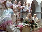 Grupo de mujeres Hadra durante su actuación