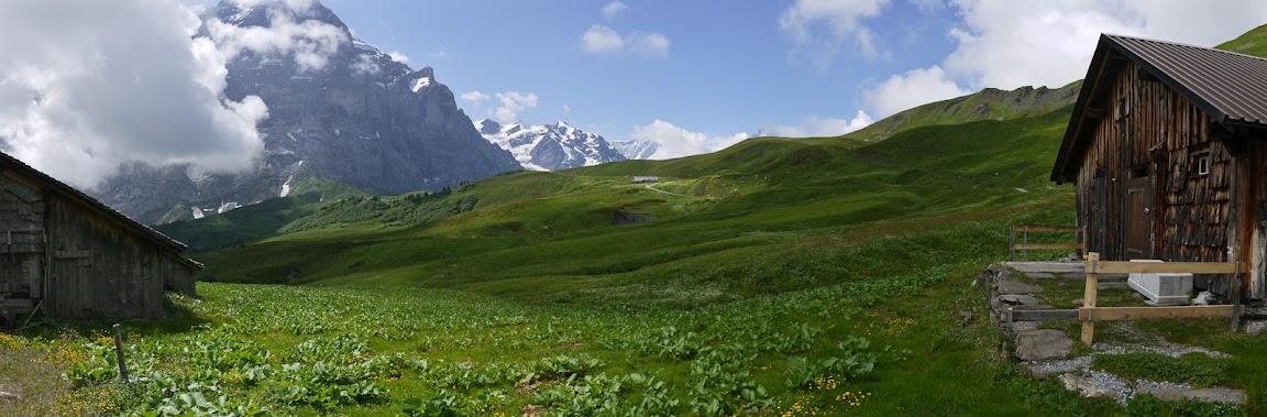 More views from hike up Grosse Scheidegg