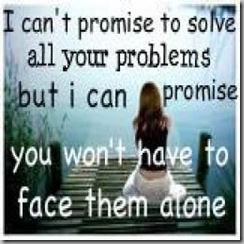 Wont face them alone Wont face them alone