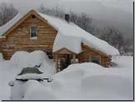 snowed in