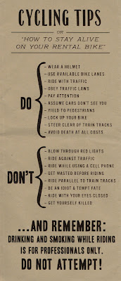 cycling tips from Ace Hotel