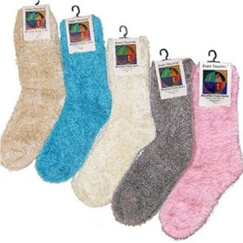 fuzzy socks