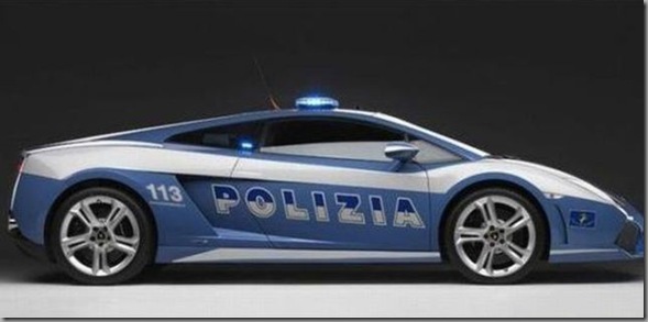 Carro da policia na Itália (2)