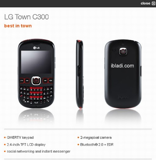LG Town C300 unveiled